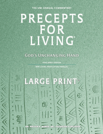 Precepts for living lg print 2026-27